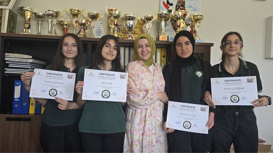 GUARDİANS OF CULTURAL HERİTAGE/ KÜLTÜRREEL MİRASIN KORUYUCULARI E-TWİNNİNG PROJEMİZ SONA ERDİ