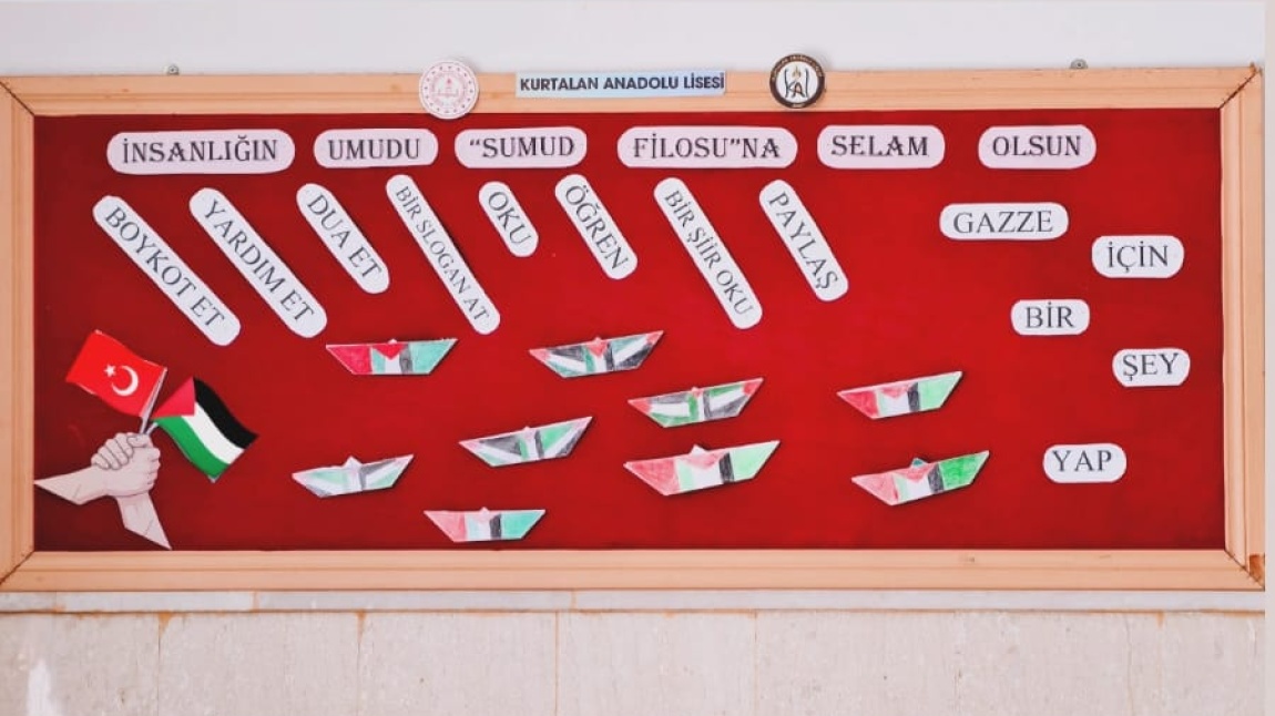 Özgür Filistin için sumud Filosuna destek oluyoruz